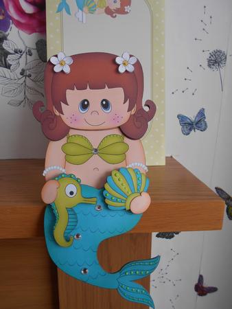 3D on the Shelf Card Kit - Little Mermaid Marina by BECCY WILTON