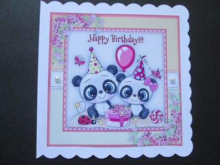 Pandas Birthday by BELINDA ABRAHAM