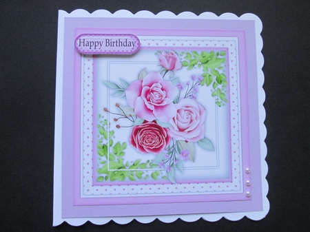 Beautiful Pink Sherbert Roses  by BELINDA ABRAHAM