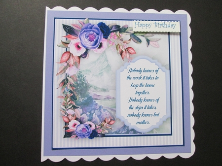 Mums Birthday Or Mothers Day  by BELINDA ABRAHAM