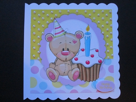 Cutie Birthday Animal Bumper Kit 8x8 by BELINDA ABRAHAM