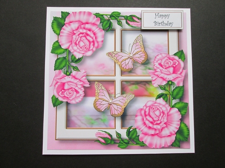 Golden Spring Butterflies QUICK TOPPER Bumper Kit by BELINDA ABRAHAM