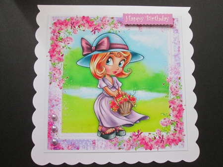 Beautiful Flower Girl  by BELINDA ABRAHAM