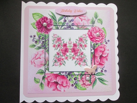 Pretty Meadow Flowers QUICK TOPPER Bumper Kit by BELINDA ABRAHAM