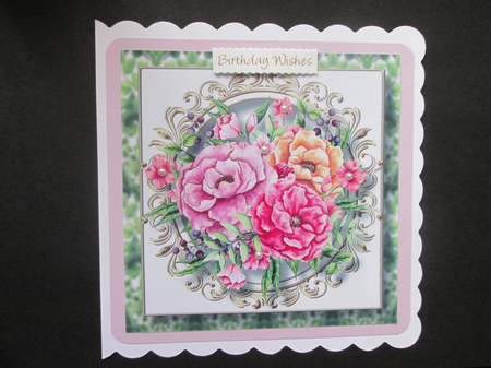 Pretty Meadow Flowers QUICK TOPPER Bumper Kit by BELINDA ABRAHAM