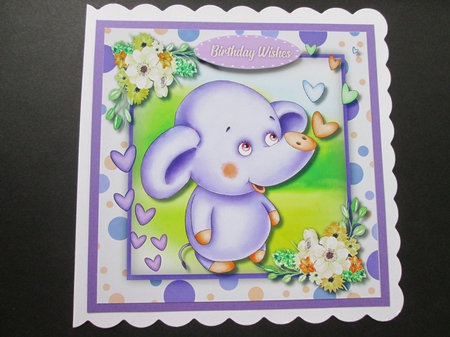 Ellie In Love , lilac by BELINDA ABRAHAM