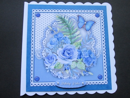 4, Card Fronts , Gorgeous Roses  by BELINDA ABRAHAM