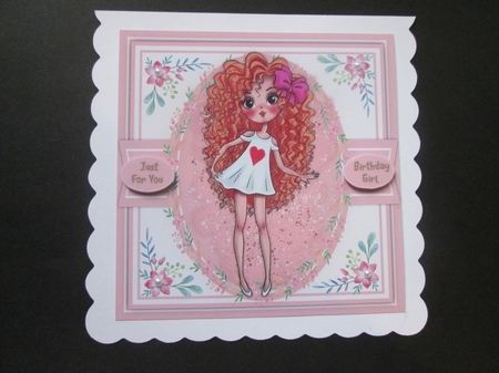 Groovy Birthday Girl  4 by BELINDA ABRAHAM