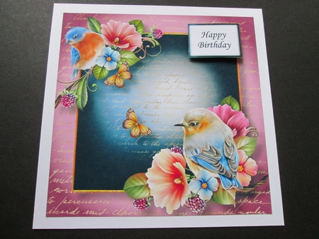 Gorgeous Birds QUICK TOPPER Bumper Kit by BELINDA ABRAHAM