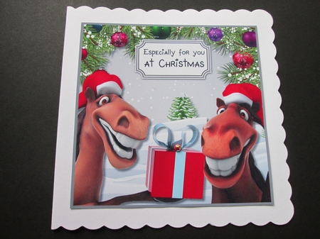 Horsey Christmas by BELINDA ABRAHAM