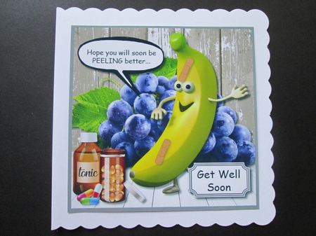Hope you will soon be PEELING well by BELINDA ABRAHAM