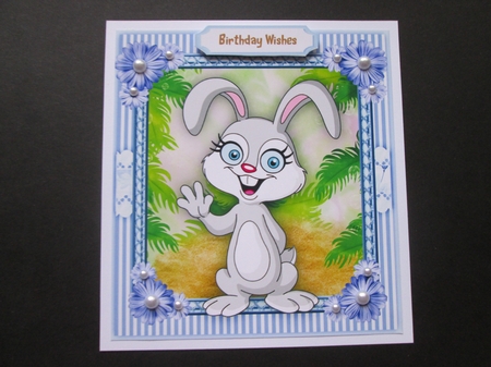 Lovely Bunny Boo 1 by BELINDA ABRAHAM