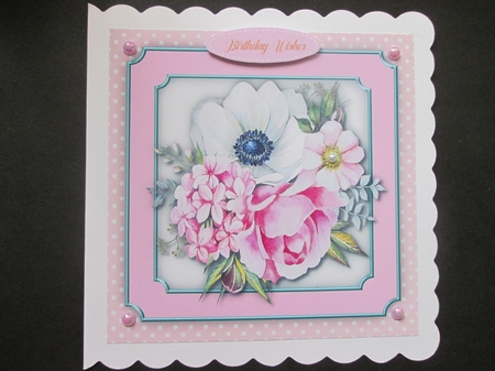 4, Beautiful Floral  Cards  by BELINDA ABRAHAM