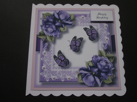 Butterflies & Roses QUICK TOPPER Bumper Kit by BELINDA ABRAHAM