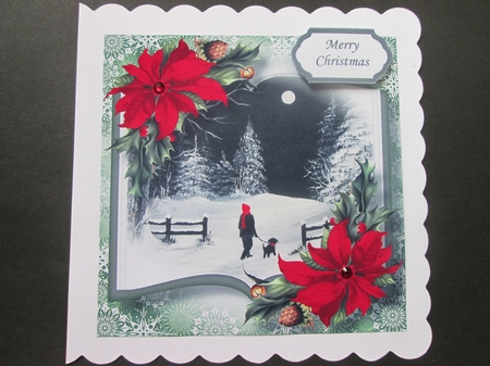 Open Book Scenic Christmas QUICK TOPPER Bumper Kit by BELINDA ABRAHAM