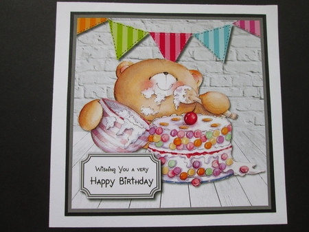 Forever Friends Birthday Cake by BELINDA ABRAHAM