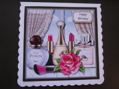 Perfume and cosmetics Birthday or Mothers Day by BELINDA ABRAHAM
