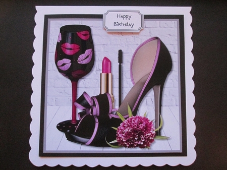 Black and Purple Accessories for Birthday or Mothers Day by BELINDA ABRAHAM
