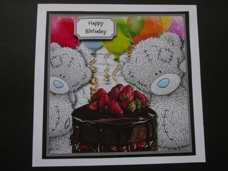 Tatty Teddy Happy Cake Day by BELINDA ABRAHAM