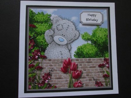 Tatty Teddy Birthday or Mothers Day by BELINDA ABRAHAM
