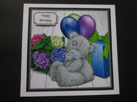 Tatty Teddy for Birthday or Mothers Day by BELINDA ABRAHAM