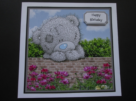 Tatty Teddy for Birthday or Mothers Day by BELINDA ABRAHAM