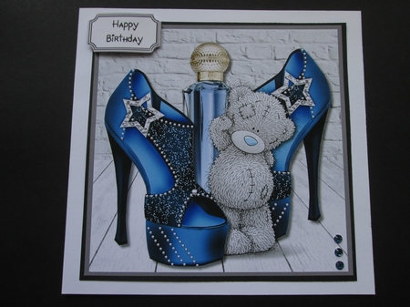 Tatty Teddy and ladies accessories for Birthday or Mothers Day by BELINDA ABRAHAM