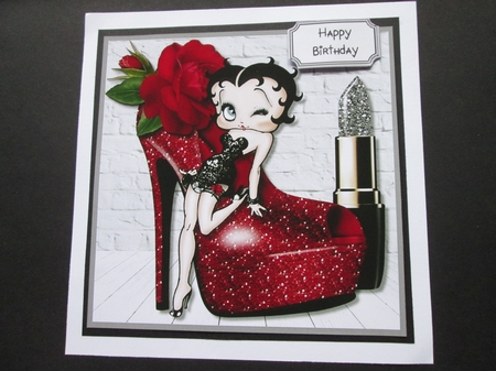 Betty Boop Birthday by BELINDA ABRAHAM