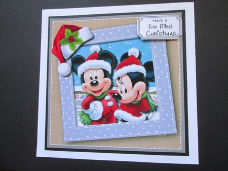 Mickey and Minnie Christmas by BELINDA ABRAHAM