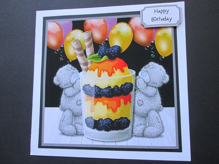 Tatty Teddy with Desserts by BELINDA ABRAHAM