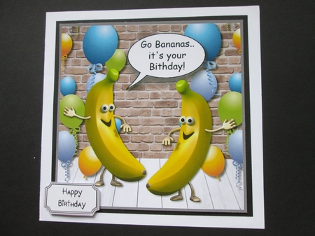 Go Bananas, its your Birthday!! by BELINDA ABRAHAM