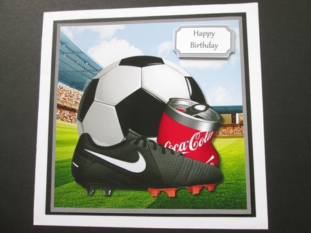 Football Mad Boy/Youth by BELINDA ABRAHAM