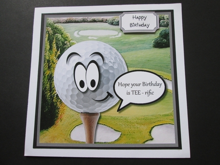Hope your Birthday is TEE - rific by BELINDA ABRAHAM