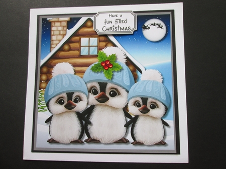 Christmas Penguins by BELINDA ABRAHAM