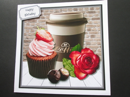 Coffee and Cake Birthday by BELINDA ABRAHAM