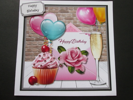 Ladies Card Topper by BELINDA ABRAHAM