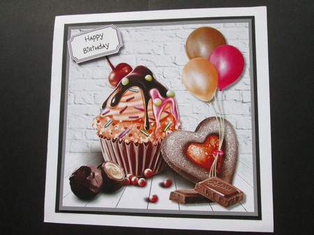 Cupcake and Chocolate by BELINDA ABRAHAM