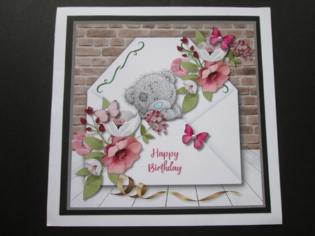 Tatty Teddy Floral Birthday by BELINDA ABRAHAM