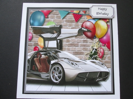 Sports Car by BELINDA ABRAHAM