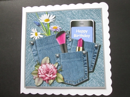 Denim Pockets by BELINDA ABRAHAM