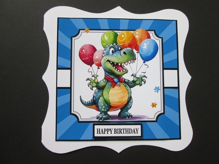 T-REX BIRTHDAY by BELINDA ABRAHAM