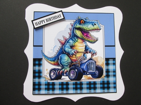 T-REX MONSTER TRUCK by BELINDA ABRAHAM