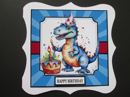 BIRTHDAY DINOSAUR by BELINDA ABRAHAM