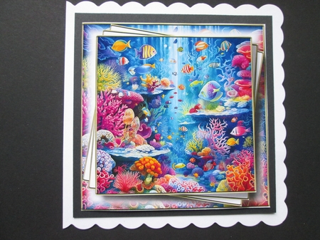Colourful Coral Reef Bumper Kit by BELINDA ABRAHAM