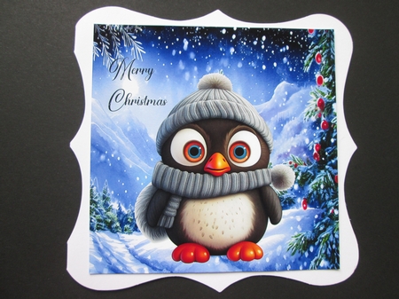 Christmas Penguins set1  by BELINDA ABRAHAM