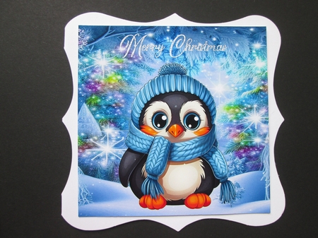Christmas Penguins set1  by BELINDA ABRAHAM
