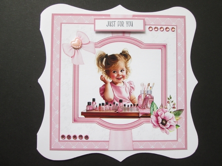 When I Grow Up I Want to be a Beautician 8x8 Inch Quick Cards Bumper Kit  by BELINDA ABRAHAM