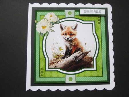 Woodland Critters 8x8 Quick Cards Bumper Kit by BELINDA ABRAHAM