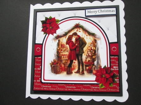 A Cosy Christmas Market 8x8 Quick Card Bumper Kit by BELINDA ABRAHAM