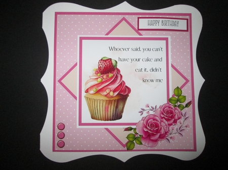Naughty But Nice 8x8 Quick Card Bumper Kit by BELINDA ABRAHAM